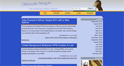 Desktop Screenshot of obfuscatepenguin.net